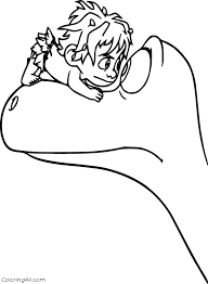 Nose coloring page to color, print or download. Spot On Carlos Nose Coloring Page Coloringall