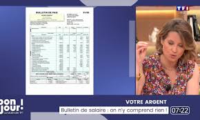 Photo Bulletin de salaire on n'y comprend rien ! - Bonjour ! La Matinale TF1