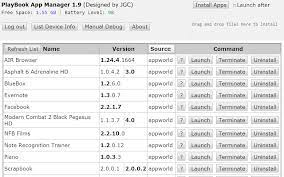 Fast and stable downloads,thanks to our powerful servers. Bb10 Playbook App Manager