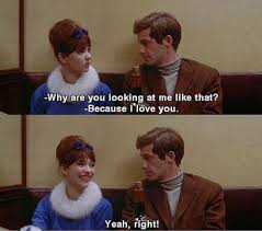 24 Films Worth Watching Re Watching When It S Raining Anna Karina Jean Luc Godard Film Quotes