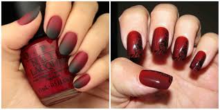 Top Tips To Get Stylish Black Nail Designs 2021 55 Photos Videos Fashion nail tips round full cover false nails black red solid color false nails.