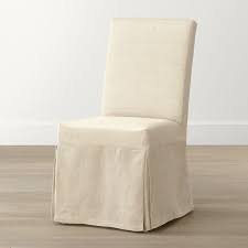 shop slip linen slipcovered dining chair the slip side chair 39 s custom fitted linen sl linen slipcover dining chair dining chair slipcovers dining chairs