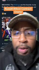This Russell Wilson contract drama isninteresting and causing me to th...