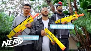 If you thought hasbro was already milking the fortnite trend for all it's worth with an official nerf gun, you haven't seen anything yet. Nerf Official Fortnite Ar L Sp L Blasters W Tsm Myth Tsm Daequan Tsm Hamlinz Nerf Nation Youtube