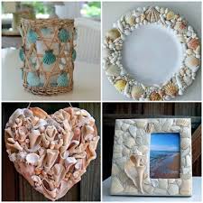 I'm convinced seashells are just about the most fun, least expensive decorating accessory you'll ever find for the summer house. Maritime Decoration Make With Shells Themselves 15 Craft Ideas Interior Design Ideas Ofdesign