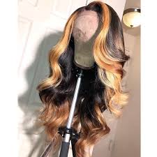Elegnats Brazilian Body Wave Lace Front Human Hair Wigs Preplucked Honey Blonde Remy Ombre Color Wig Hairstyles Human Virgin Hair Lace Front Wigs
