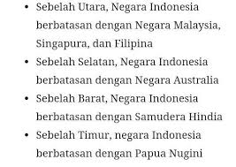 Negara brunei darussalam terbagi menjadi dua bagian, yaitu bagian barat dan bagian timur. Jelaskan Posisi Indonesia Menurut Batas Batas Wilayah Indonesia Timur Utara Barat Dan Selatan Brainly Co Id