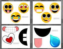 Using a template like the one below will help you get started. Printable Emoji Birthday Party Decorations Emoji Party Supplies Emoticon