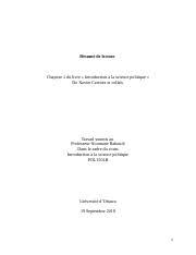 Page 4 les trois types de domination : Pol Resume 1 4 Docx Rsum De Lecture Chapitre 1 Du Livre Introduction La Science Politique De Xavier Crettiez Et Collab Travail Soumis Au Professeur Course Hero