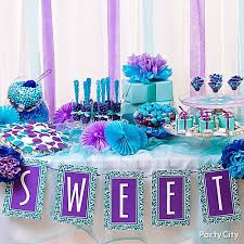 50pcs confetti butterflies cake decor, baby shower table confetti, candy table decor. Purple And Blue Candy Buffet Ideas Party City