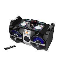 Edison Professional Dj 1000 High Power 6 5 Speaker Bluetooth Boom Box With Fm Radio Dual Usb Remote A1components