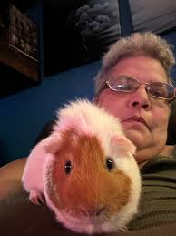 She was very happy and content with talking and all until my neighbor  upstairs starting making noise😅 she's such a happy girl tho❤️