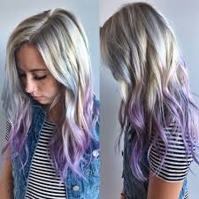 Pastel Hair Blue And Purple Hair Purple Hair Long Blonde Hair With Purple Purple Blonde Hair Long Blonde Hair Blonde Hair Color