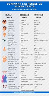 Mendelian Genetics Dominant And Recessive Traits Science Biology Biology Classroom Biology Lessons