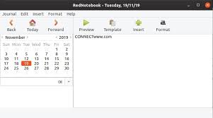 Rednotebook Diary And Journal App How To Install Rednotebook On Ubuntu Connectwww Com