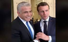 Facebook näyttää tietoja, joiden avulla ymmärrät sivun tarkoitusta paremmin. Emmanuel Macron Meets With Yair Lapid Four Days Before Israeli Elections The Times Of Israel