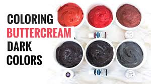 You can shake powdered food coloring into the frosting. Coloring Buttercream Dark Colors A Comparison I Scream For Buttercream