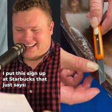 Ordering at Starbucks Funny Dad