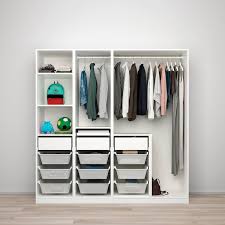 Decorate your home with unique and stylish furniture available in a wide range at affordable prices only at ikea uae. Pax Svartisdal Wardrobe Combination White White Paper Effect Ikea