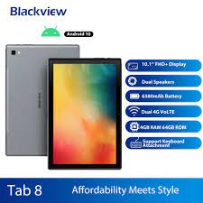 1x blackview tab 8 4g lte tablet pc. Buy Online Blackview Dual 4g Volte Tablet Phone 2in1 Tablet Smartphone Octa Core 10 1 Inch 4gm 64gm Android 10 0 6580mah Face Unlock Tab 8 Alitools
