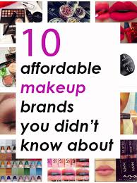 Buying cheap cosmetics can only be done through b2b trading platforms. 10 Affordable Makeup Brands You Didn T Know About Society19
