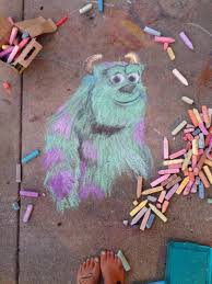 Wife Recently Discovered Her Love For Sidewalk Chalk Sidewalk Chalk Art Chalk Drawings Chalk Art
