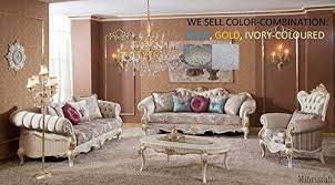 klassisch luxurioses wohnzimmer sofa set mihrimah 1 tisch 2 sessel 1 sofa 1 chester farbkombination mobelideen wohnzimmer sofa klassische wohnzimmer