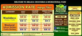 Harga tiket masuk juga masih terjangkau. Harga Tiket Masuk Ke Zoo Melaka