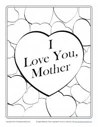 Color pictures of hearts, mothers, flowers, presents and you can find lots of printable pages here to decorate and give to your mom on mother's day. Mother S Day Coloring Pages On Sunday School Zone