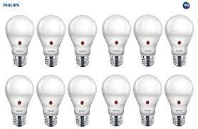 Philips Led Dusk To Dawn A19 Frosted Light Bulb 800 Lumen 2700 Kelvin 8 Watt 60 Watt Equivalent E26 Medium Screw Base Soft Dusk To Dawn Philips Led Bulb