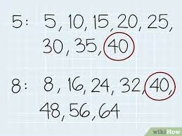 Multiples of 15 would be 15, 30, 45, 60 and so on. 4 Ways To Find The Least Common Multiple Of Two Numbers Wikihow