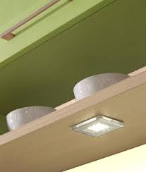 Tape or led strip lights. Led Chrome Cabinet Light Square