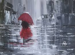 How are you spending that rainy day inside with your 1d boy? Rainy Days Painting By El B Artmajeur