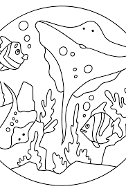 Making fish crafts is a great way to set your imagination afloat. Coloring Pages With Fish Download Print A4 And Color Online