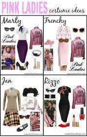 Grease Costume Idea The Pink Ladies T Birds Sandy Danny Love These Pink Lady Costume Grease Costume Grease Outfits