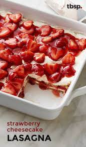 Strawberry Cheesecake Lasagna Recipe Strawberry Dessert Recipes Desserts Dessert Recipes