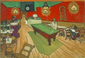 The café de la gare. Nacht Cafe In Arles Das Aquarell Von Vincent Van Gogh 1853 1890 Netherlands Kunstreproduktionen Vincent