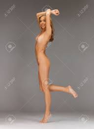 Bright Picture Of Healthy Naked Woman With Bare Feet Stock Photo, Picture  and Royalty Free Image. Image 16653639.