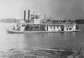 No need to block your view with those 2x2 treated pickets. Hiwassee Towboat 1908 1938 Uwdc Uw Madison Libraries