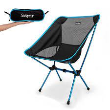 sunyear lightweight compact folding camping backpack chairs portable breathable comfortable perfect backpacking chair camping chairs folding camping chairs