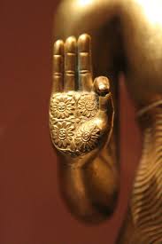 This is the touching the earth hand gesture, also known as calling the earth to witness. Always Further Buddhabe Buddha Hand In Vitarka Mudra A Hand