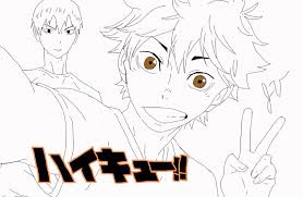 Image of manga basics free brush set drawing tutorial sketchbook. Me Haikyuu Outline Give Cred If You Use Anime Lineart Embroidery Wall Art Anime Character Drawing