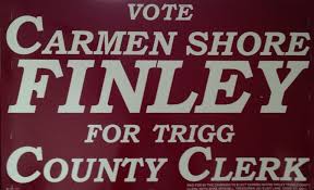Profile for Carmen Shore Finley for Trigg County Clerk