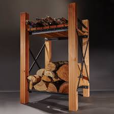 Some even have removable leather or canvas carriers. Firewood Rack How To Build Your Own Indoor Firewood Rack