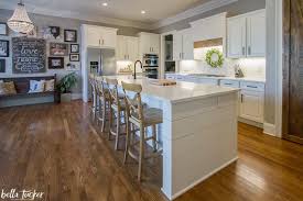 I must say that i absolutely love my kitchen. Shiplap Island And Natural Wood Accents Kitchen Before And After Bella Tucker