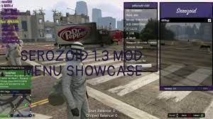 Gta 5 Serozoid 1 3 Free Mod Menu Rgh Showcase Download Xbox One Mods Gta 5 Music Publishing