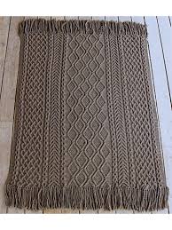 Hats, bags, cardigans and more aran knitting patterns that are free and easy to download to fuel your inspiration! Afghan Throw Knit Downloads Fireside Aran Afghan Knit Pattern