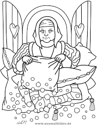 Ausmalbilder goldmarie und pechmarie die goldmaria und. Vrouw Holle Grimm Google Zoeken Marchen Basteln Frau Holle Marchen Deutsche Marchen