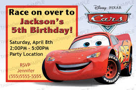 Create A Custom Disney Cars Or Thomas The Tank Party Invitation By Trishadesign Fiverr