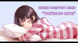 ASMR] F4F Lesbian GF takes comforts you after a Party (Kissing &  Comforting) - YouTube